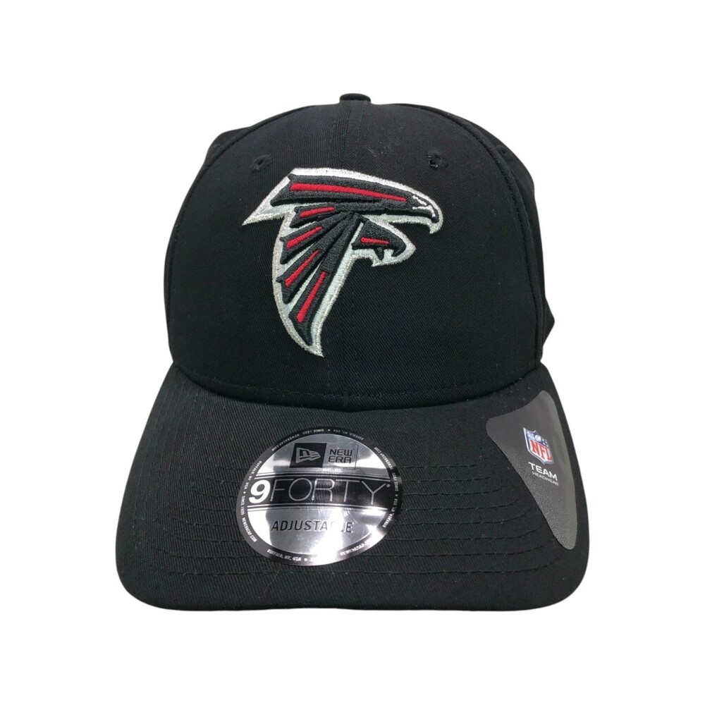 New Era 9FORTY Atlanta Falcons NFL 2017 Inaugural Game Hat Black Adjustable NWOT